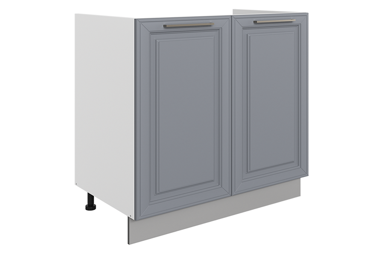 Мишель Шкаф рабочий под мойку L800 (2 дв. гл.) (эмаль)