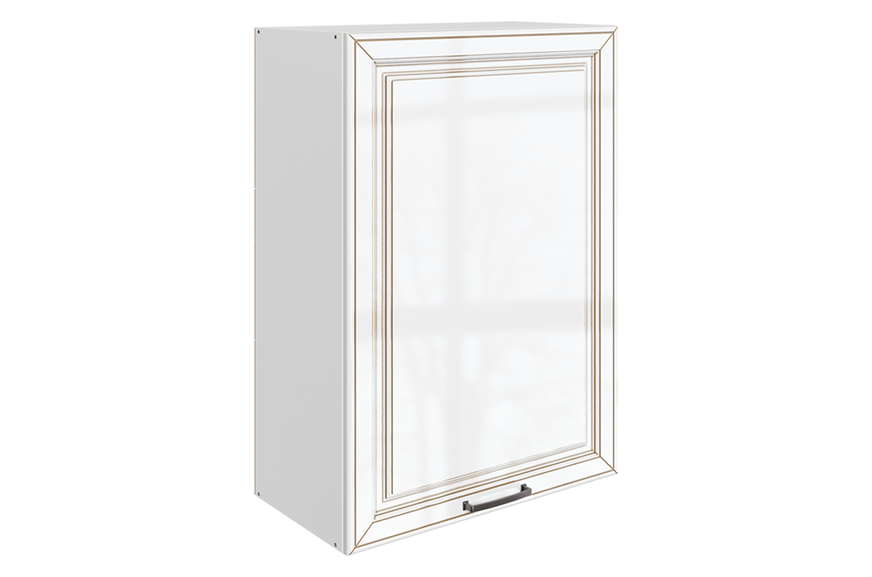 Атланта Шкаф навесной L600 Н900 (1 дв. гл.) (эмаль)