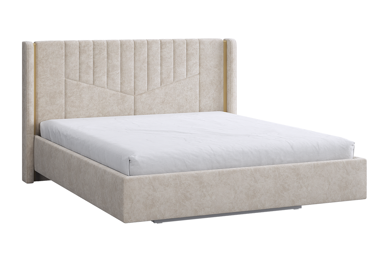 Каркас кровати Диор 160х200 см (кашемир суфле (велюр))