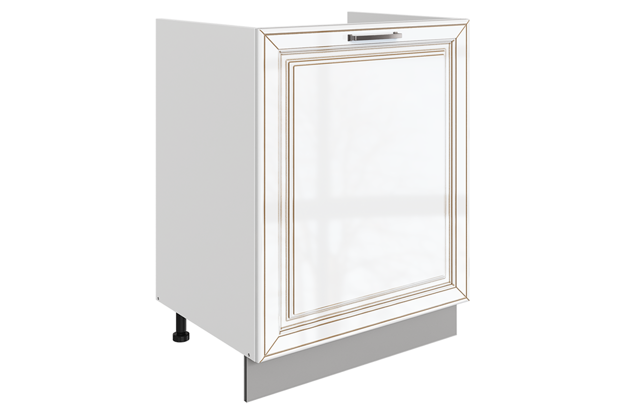 Атланта Шкаф рабочий под мойку L600 (1 дв. гл.) (эмаль)