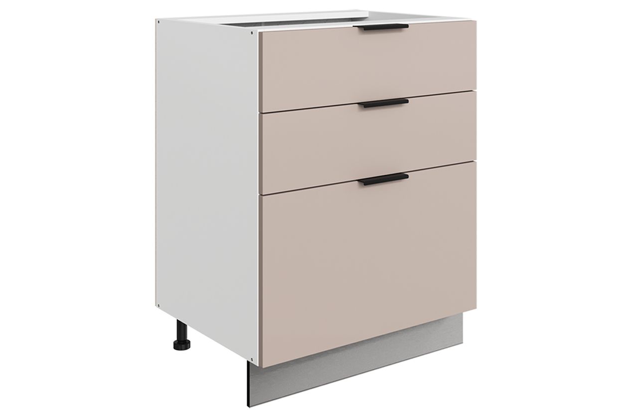 Стоун Шкаф рабочий L600 Старт (3 ящ.)