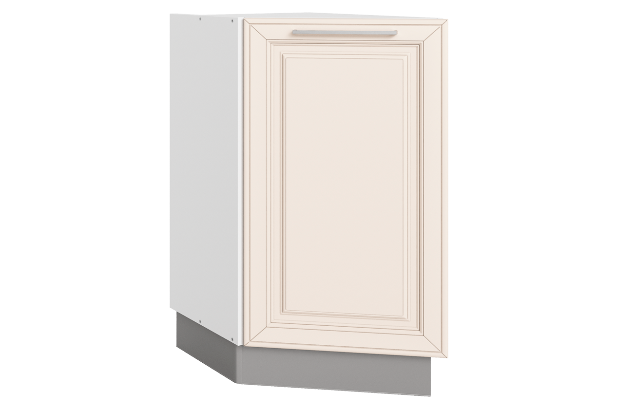 Мишель Шкаф рабочий концевой 45 гр. L300 (1 дв. гл.) (эмаль)