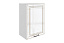 Атланта Шкаф навесной L500 Н720 (1 дв. гл.) (эмаль)