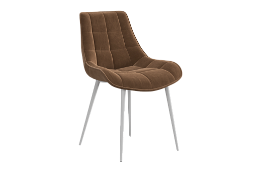 Стул Монти Т1 (беж (велюр)/белый)