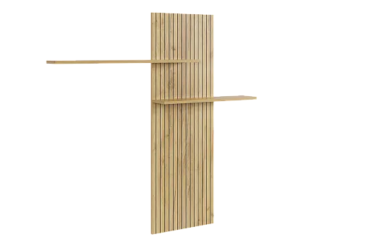 Моди Надстройка (Полка) (дуб крафт золотой)