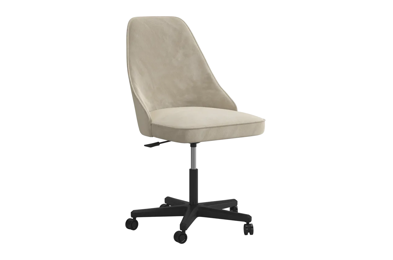 Стул Милан 2 Т3 (пломбир (велюр)/черный)