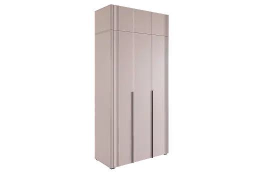 Шкаф трехдверный "Катрин К3" (кашемир/фрапучино матовый)