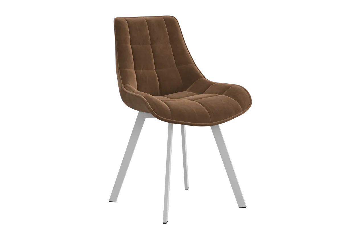 Стул Монти Т2 (беж (велюр)/белый)