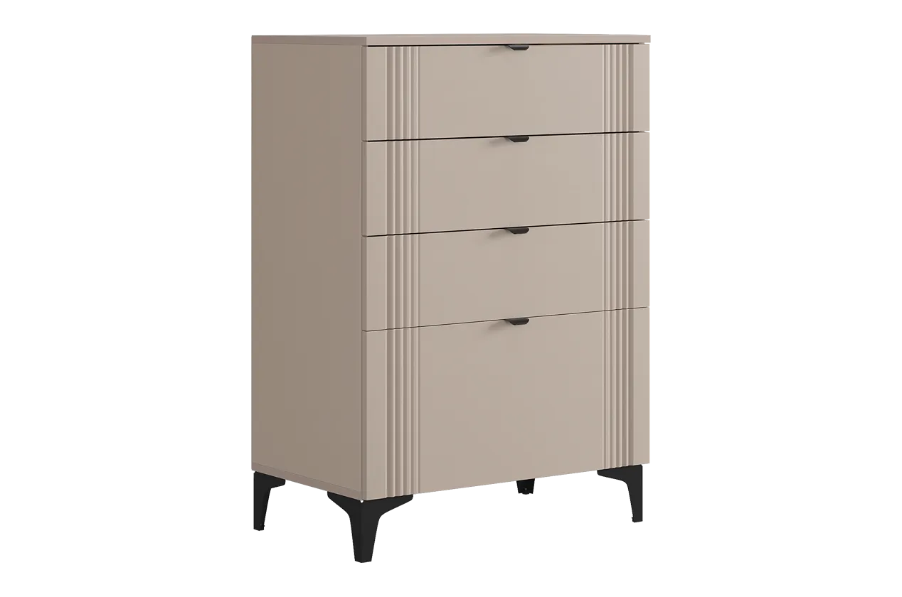 Рич Комод (кашемир/фрапучино матовый/черный)